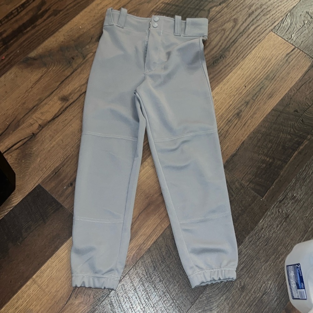 Boys Gray baseball Pants